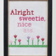 Illustration for article titled Artist Turns Catcalls Into Cringe-Inducing Cross Stitch